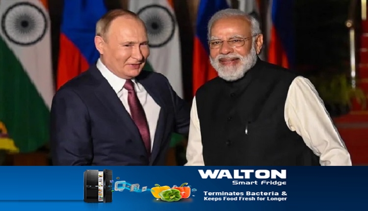 প্রধানমন্ত্রী মোদি ও রুশ প্রেসিডেন্ট পুতিন